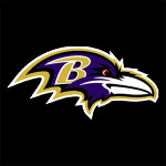 Baltimore Ravens Black Logo