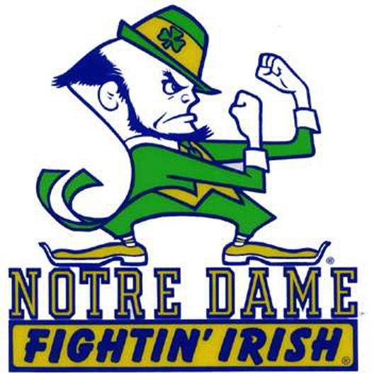 notre dame football clipart - photo #25