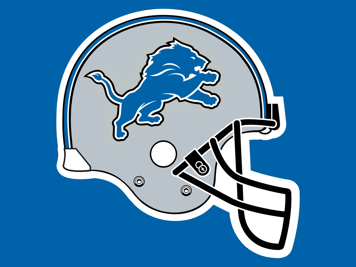 Detroit Lions helmet logo NFL