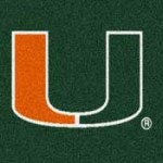 University of Miami U logo
