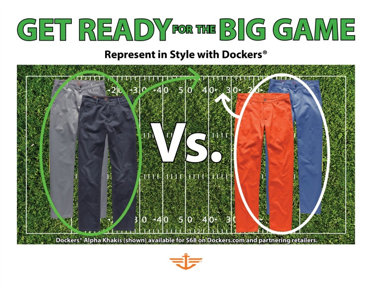 Get Ready for the Big Game with Dockers® 2
