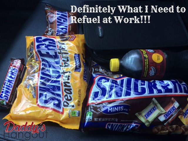 Snicker & Dr. Pepper Going to Work #Refuel2Go