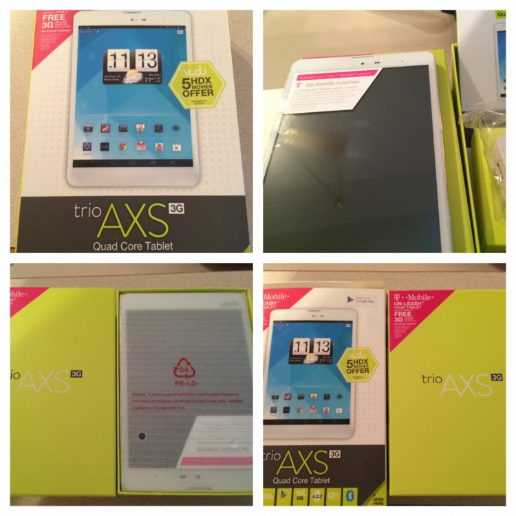 T-Mobile Trio AXS 7.85" 4G Tablet