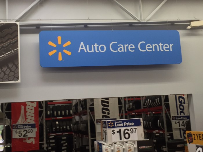  Walmart Auto Care Center Sign #WalmartAuto