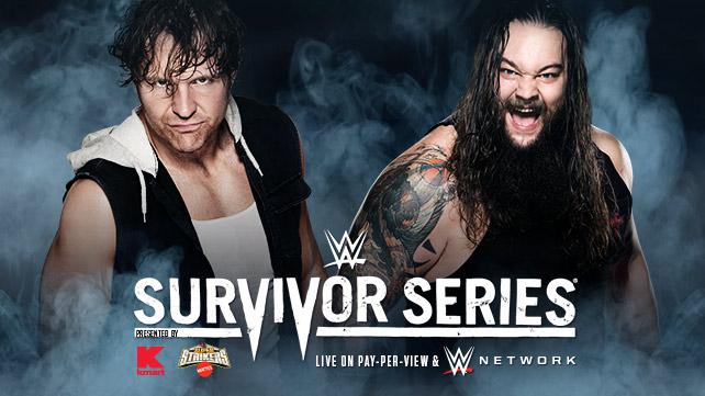 Survivor Series Dean Ambrose vs. Bray Wyatt