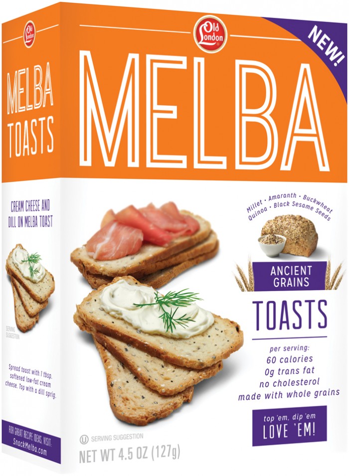 Old London Melba Toasts Ancient Grains