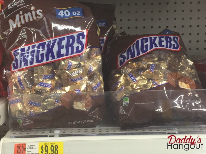 Snickers in Walmart #BigGameTreats #CollectiveBias #ad
