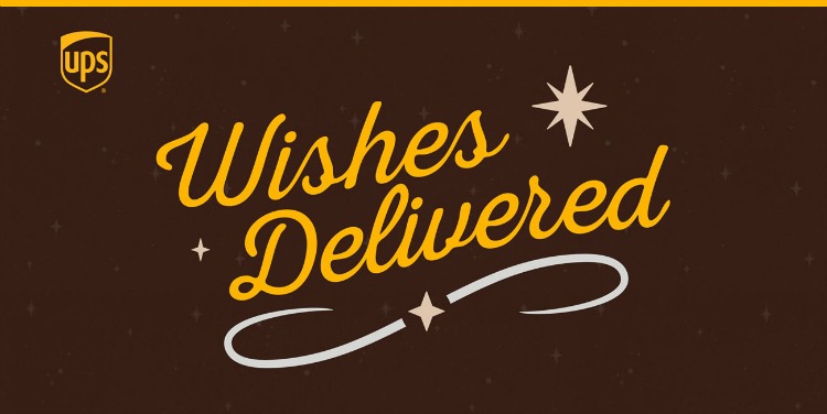 Wishes Delivered logo from UPS
