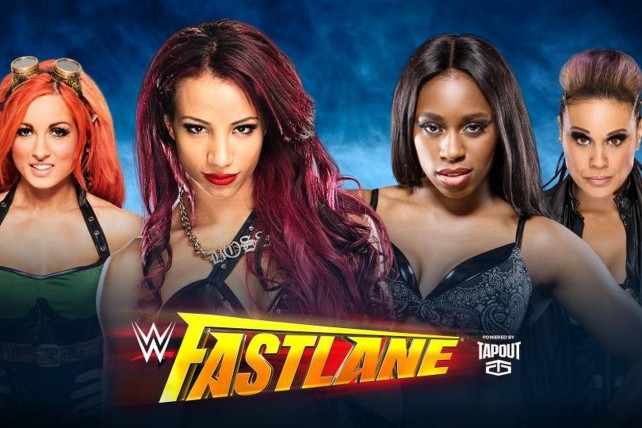 Sasha Banks & Becky Lynch vs. Naomi & Tamina Fastlane PPV