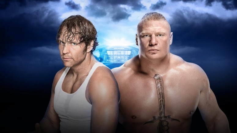 Dean Ambrose vs. Brock Lesnar WrestleMania 32
