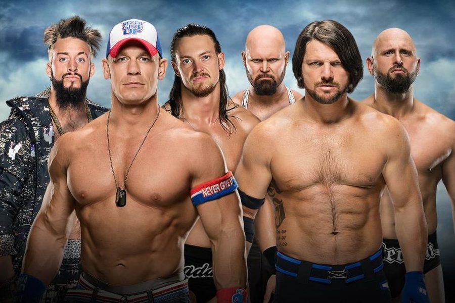 Battleground- Cena, Enzo & BIg Cass vs. The CLub