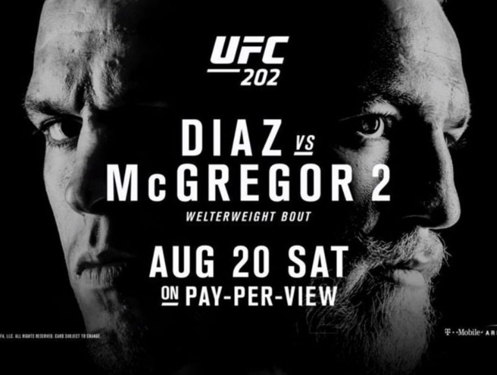 UFC 202- Sporting Events this Weekend
