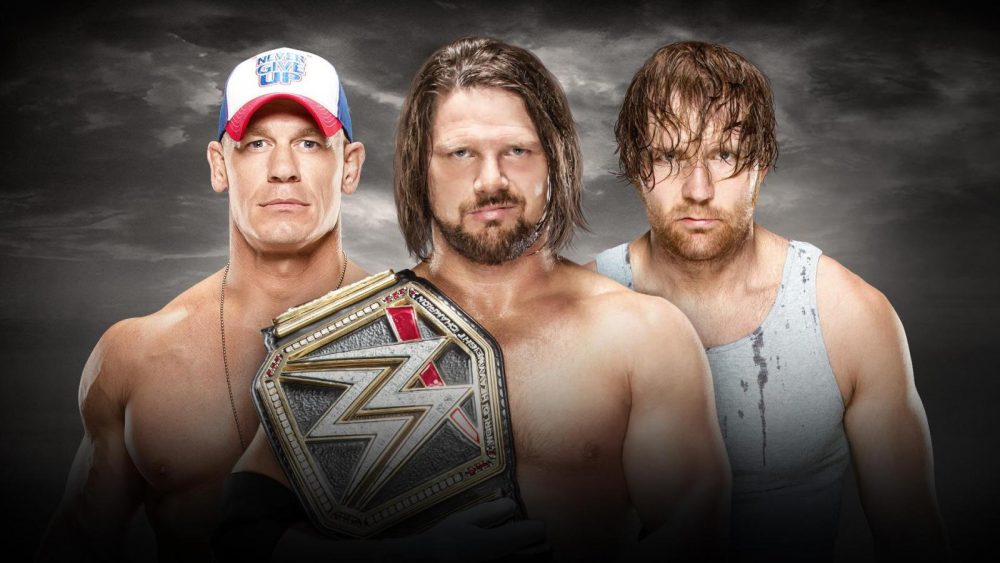 Cena vs. Styles vs. Ambrose No Mercy