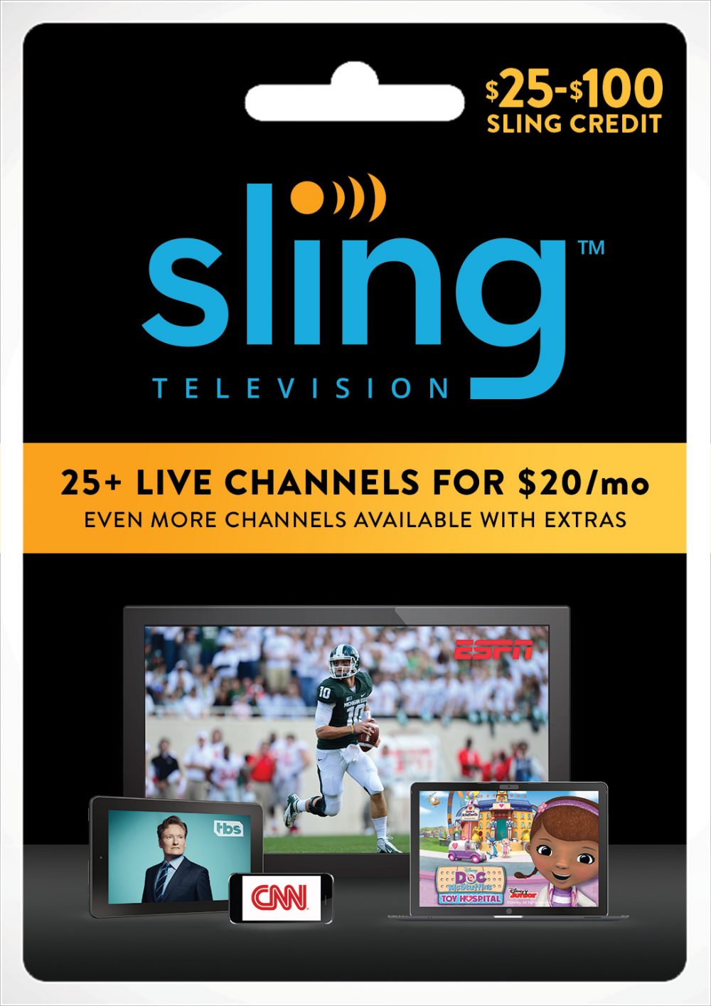 $75 Gift Card for Sling TV
