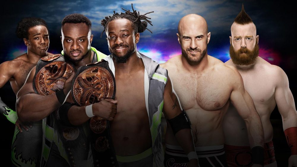 New Day vs. Cesaro & Sheamus WWE Roadblock: End of the Line PPV