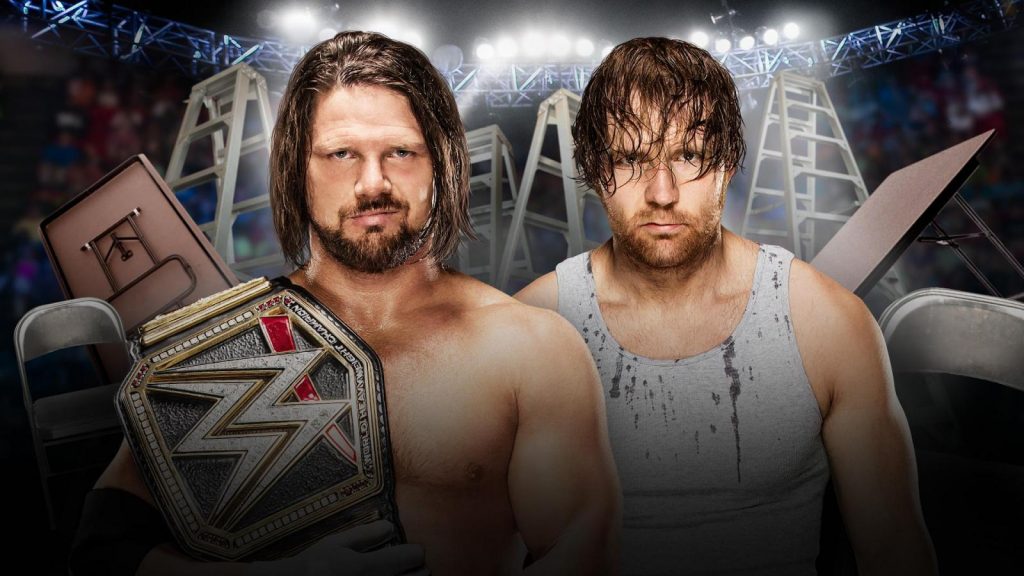 A.J. Styles vs. Dean Ambrose- 2016 TLC PPV