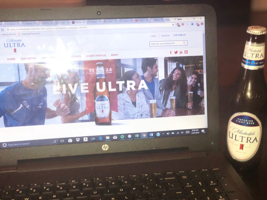 Join The 95K Experience Courtesy of Michelob ULTRA #ad