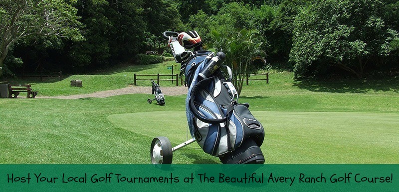 Host Local Golf Tournaments at The Avery Ranch Golf Course!