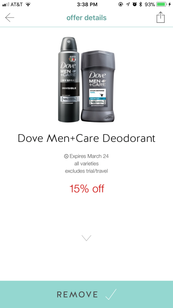Save Money on Unilever Men Care Products at Target NOW!!! 