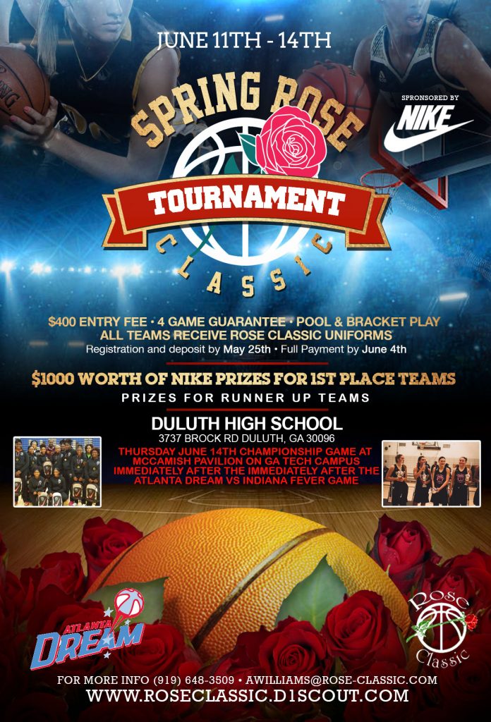 Rose Classic Basketball Tournament Starting June 11th in Atlanta 