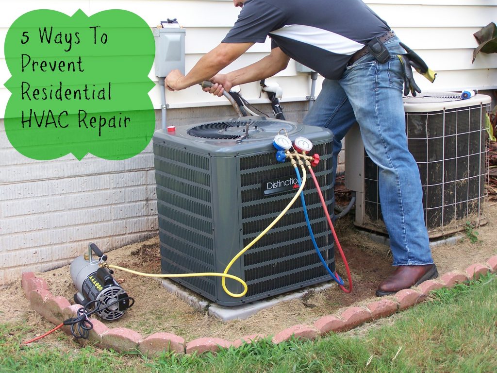 5 Ways To Prevent Residential HVAC Repair