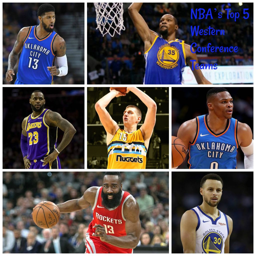 NBA’s Top 5 Western Conference Teams