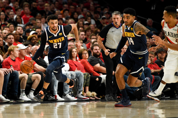 Nuggets Tie Series on the Road Against Portland