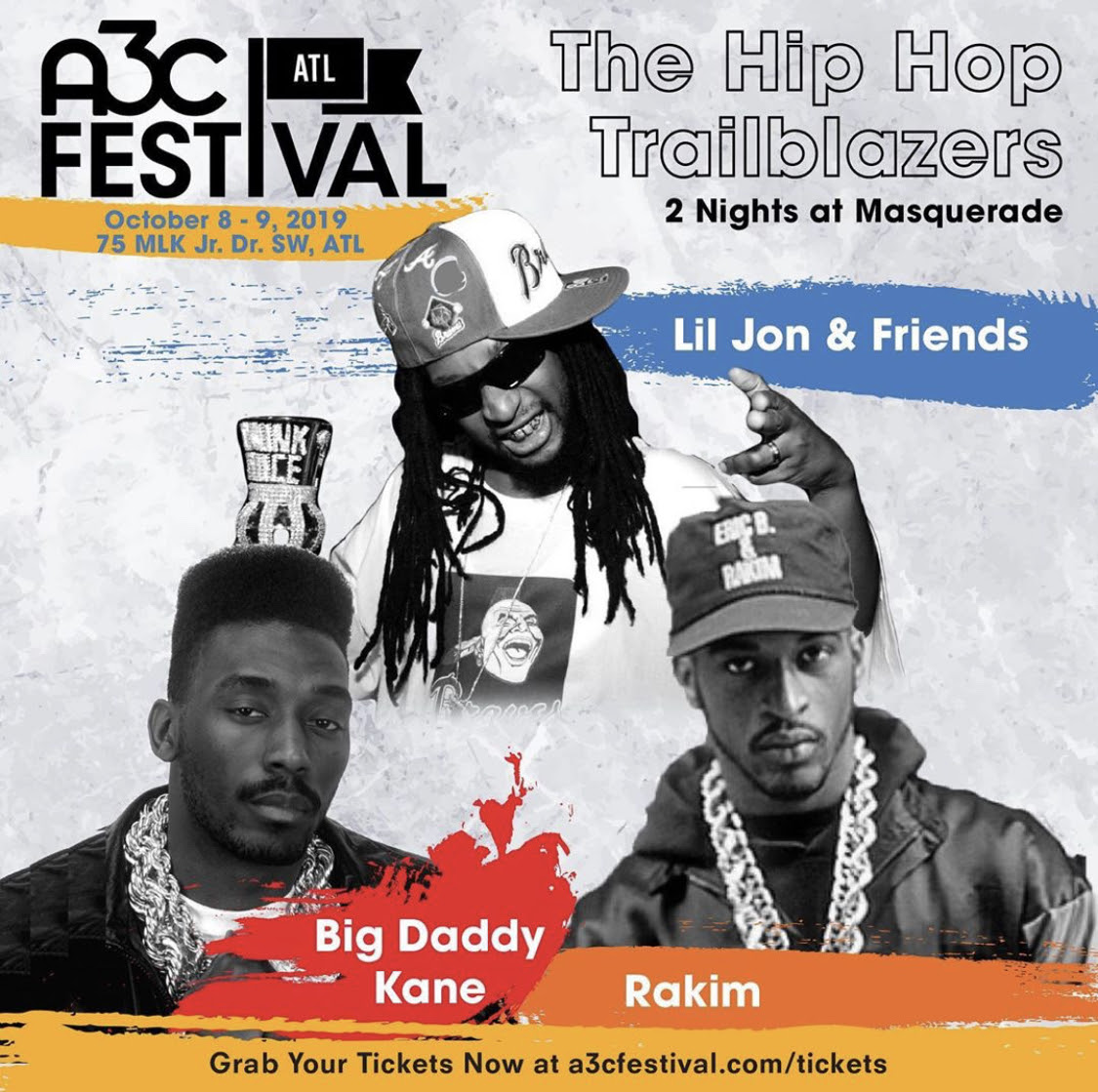 Lil Jon & 2 Hip Hop Legends Added to A3C Festival