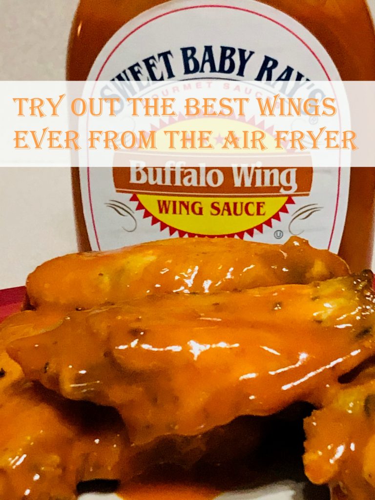 TRY OUT THE BEST WINGS EVER FROM THE AIR FRYER