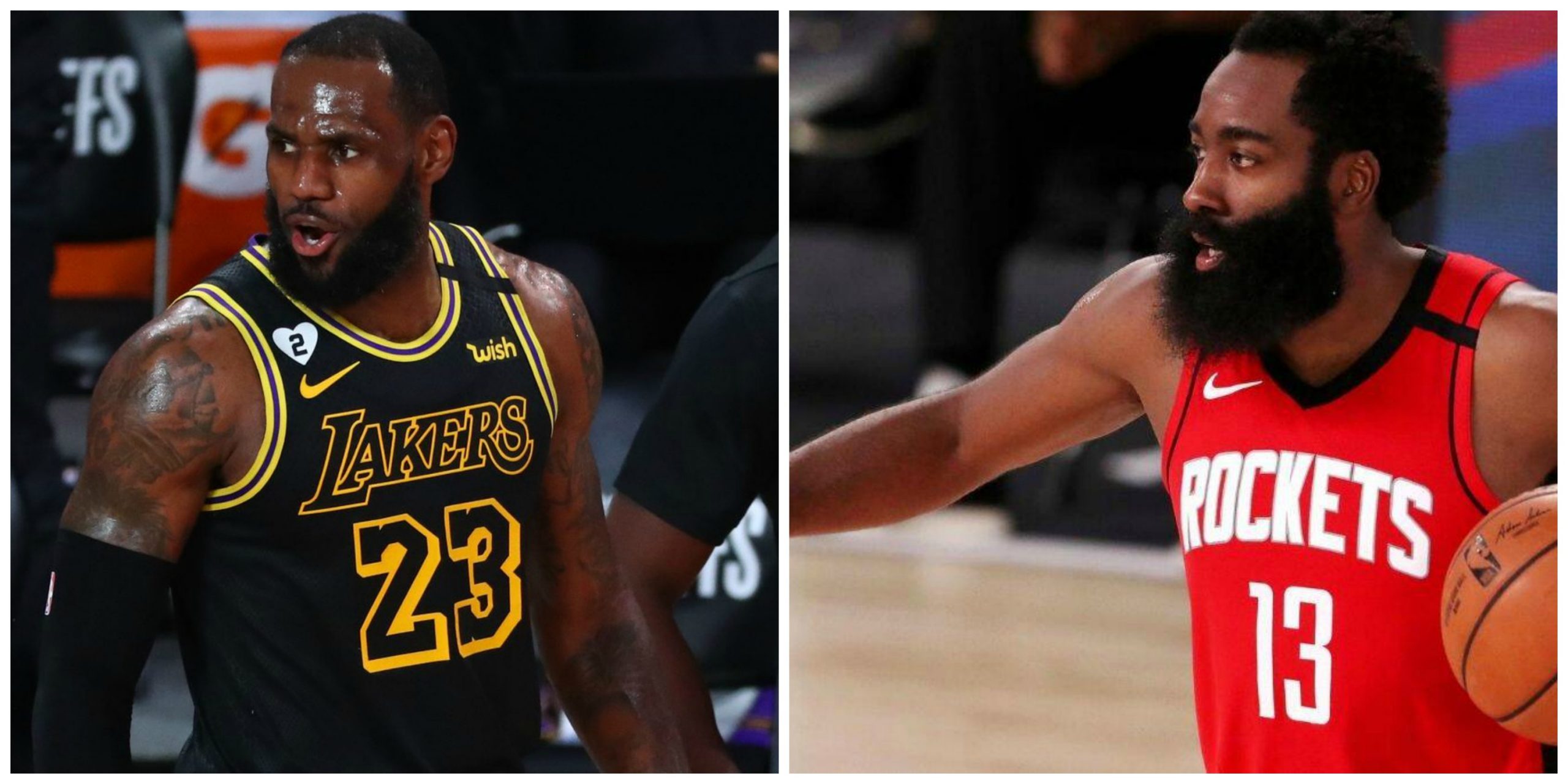 Lakers Versus Rockets in 2020 Western Conference Semifinals