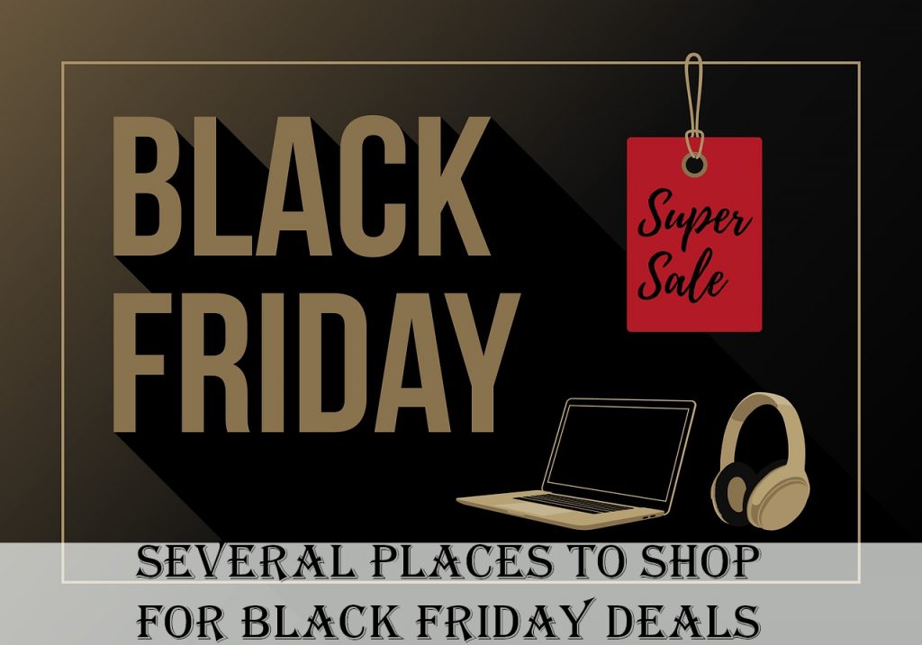 Several Places to Shop for Black Friday Deals