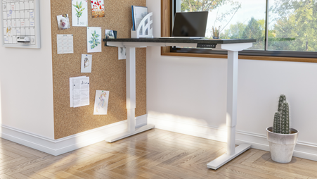 Include An Electric Standing Desk While Committing to Better Health in 2021