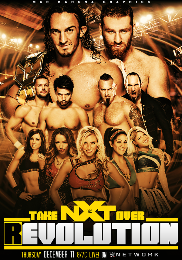NXT Takeover REvolution PPV poster