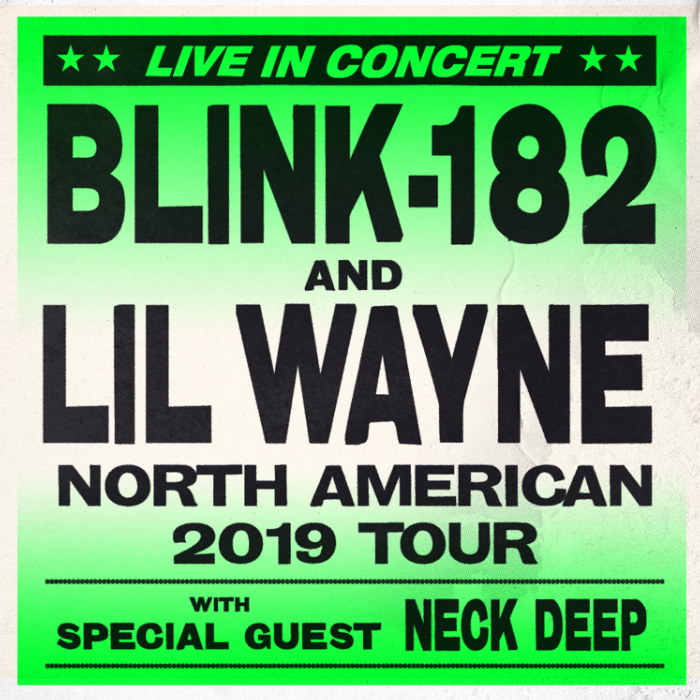 Lil Wayne Blink 182 Announce World Tour